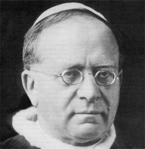 Porträtphoto Pius' XI.
